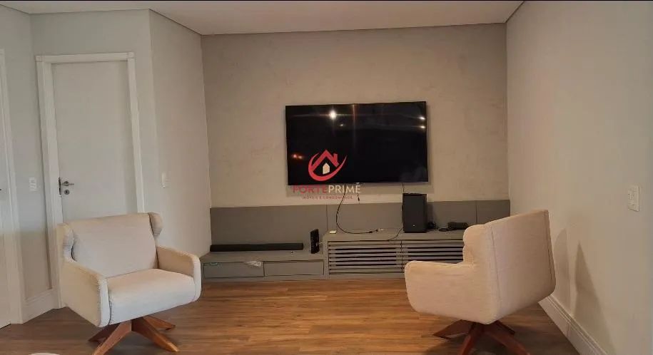 BELÍSSIMO APARTAMENTO MOBILIADO DE ALTO PADRÃO DE 172m² PARA LOCAÇÃO NO CONDOMÍNIO HELBOR  - Foto 9