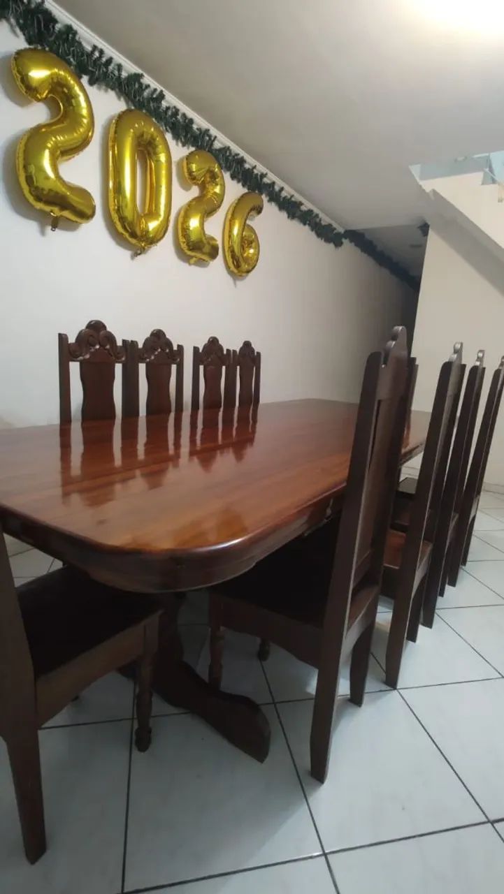 Mesa 10 lugares madeira maciça - Foto 3