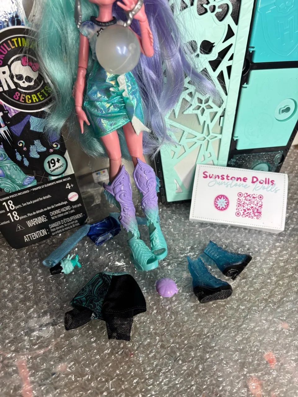 Boneca Monster High Lagoona Skulltimate Secrets - Foto 3