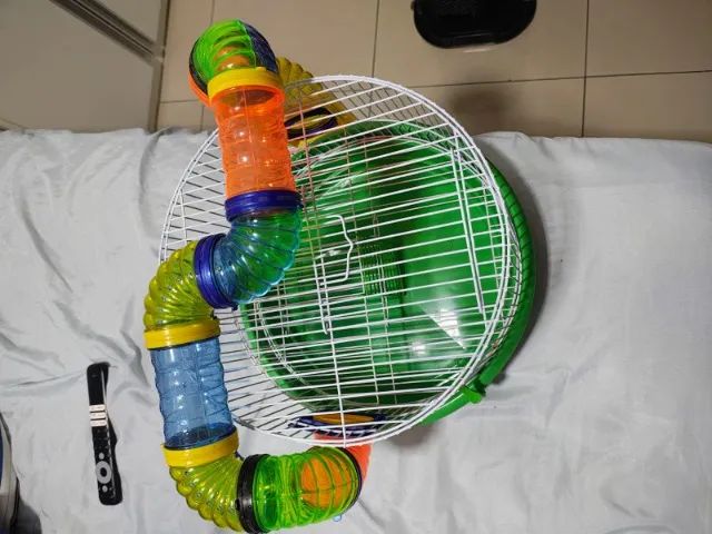 Gaiola Arena Redonda para Hamster - Nova - Foto 3