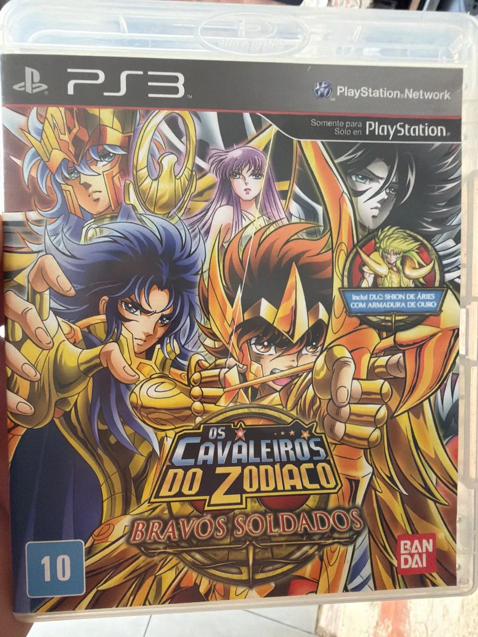 Os cavaleiros dos zodiacos ps3 vendo ou troco 