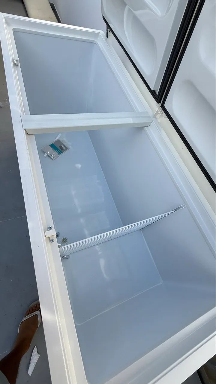 Freezer horizontal Metalfrio 543 litros bivolt inverte  - Foto 5