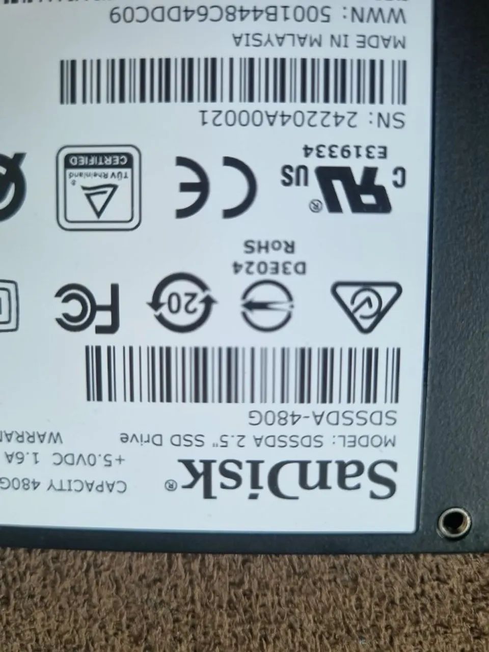 Ssd sata 480gb - Foto 2