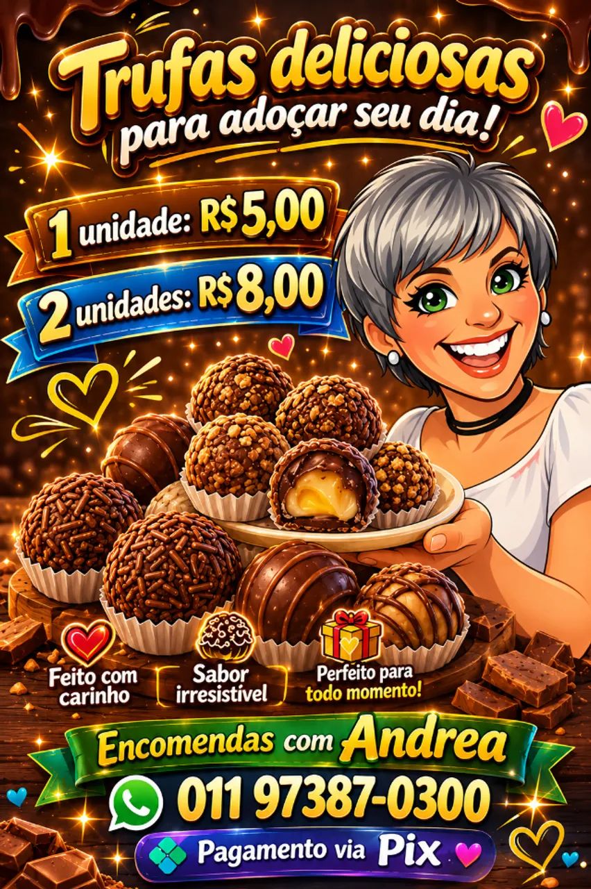 Lanche natural, mini salgados e trufas  - Foto 2