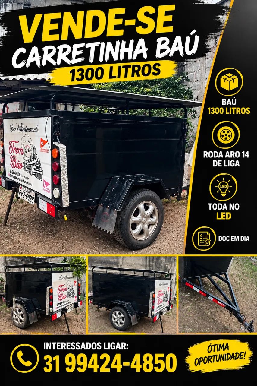 Carretinha baú