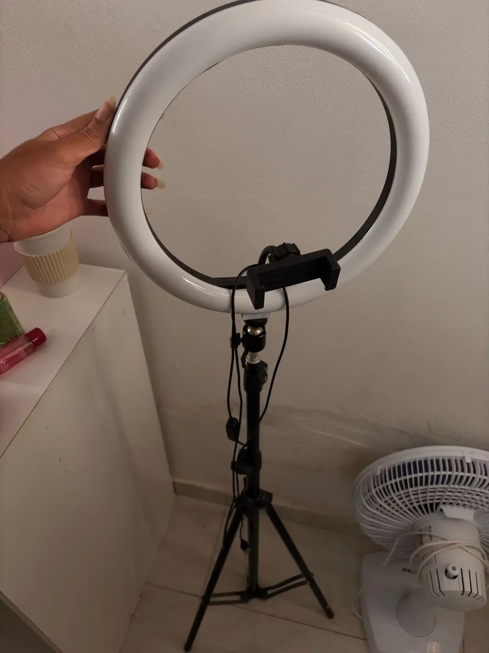 ring light - 10 polegadas com tripé de 2.10M - Foto 2