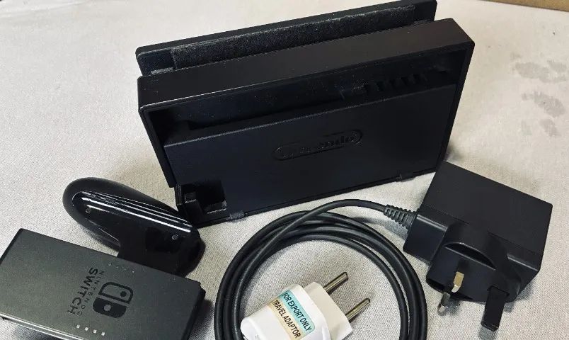 Suporte de Joycon, Dock, e Fonte de Nintendo Switch - Foto 2