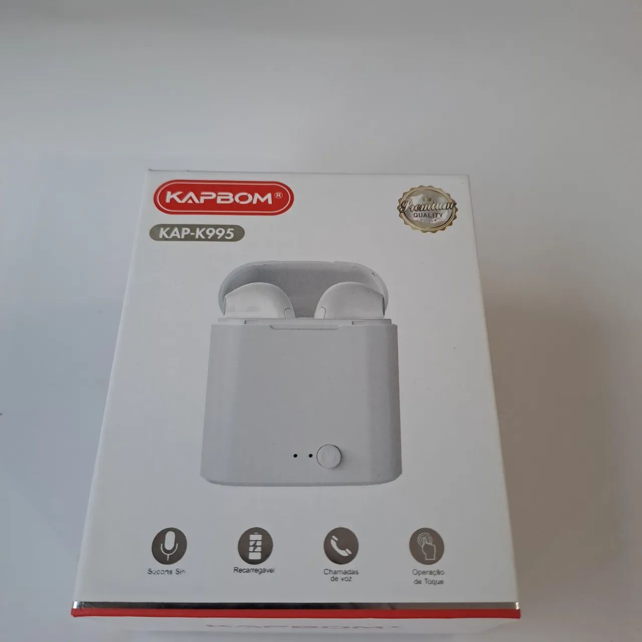 fone de ouvido bluetooth TWS Kapbom - Foto 5