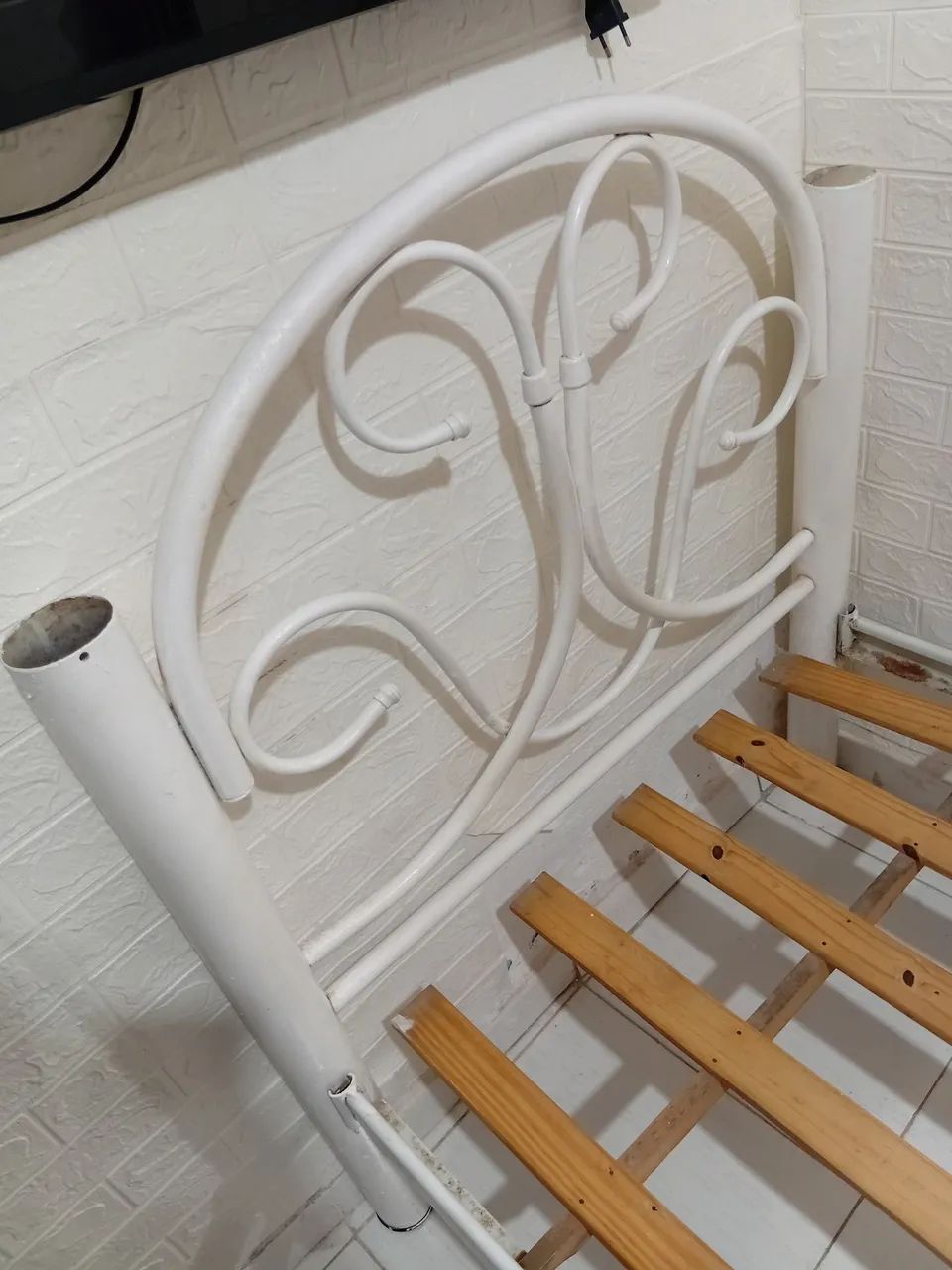 Cama solteiro de ferro  - Foto 2