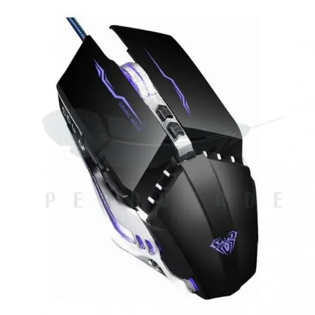 Mouse Gamer Aula S30 2400DPI - Foto 4