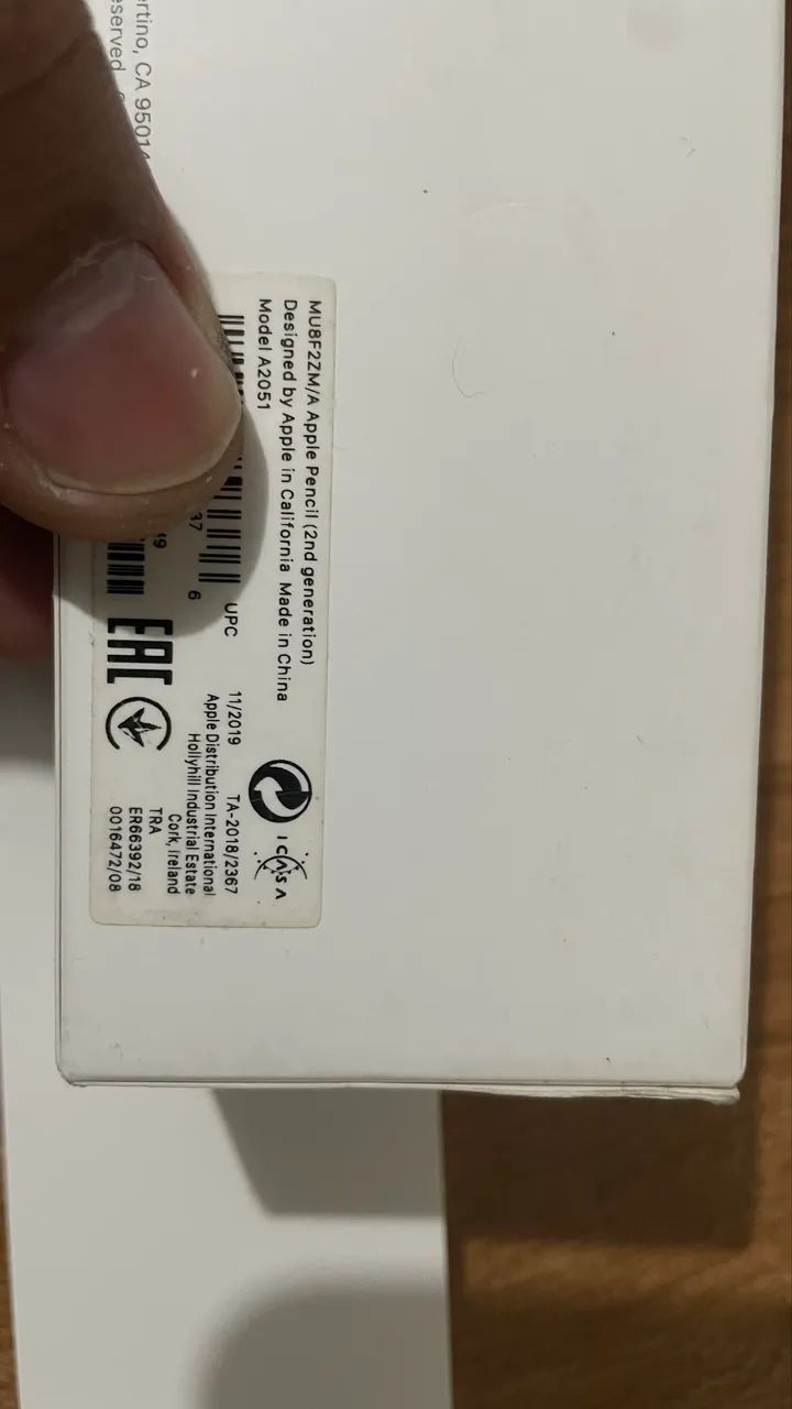Apple Pencil 2 geração - A2051
