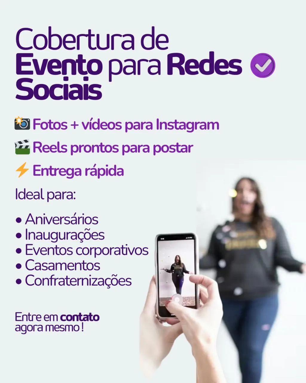 Cobertura de Eventos para Redes Sociais em Aracaju e região 