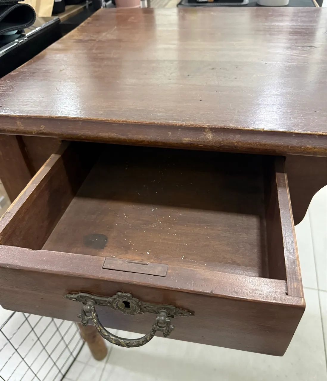 Mesa de escritório MADEIRA MACIÇA - Foto 2