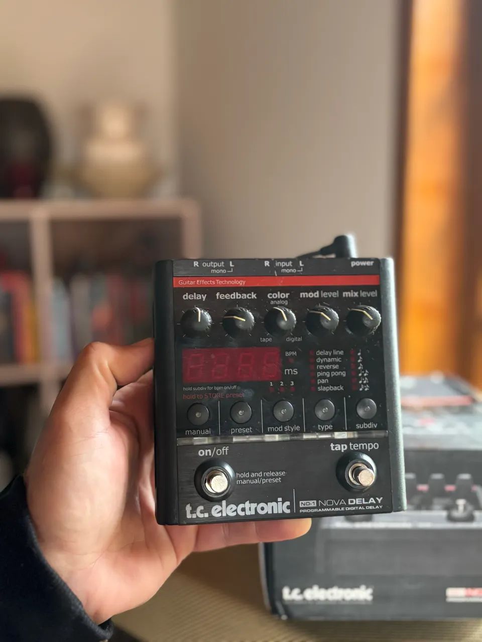 Nova Delay Tc Eletronic - Instrumentos musicais - Colina Verde
