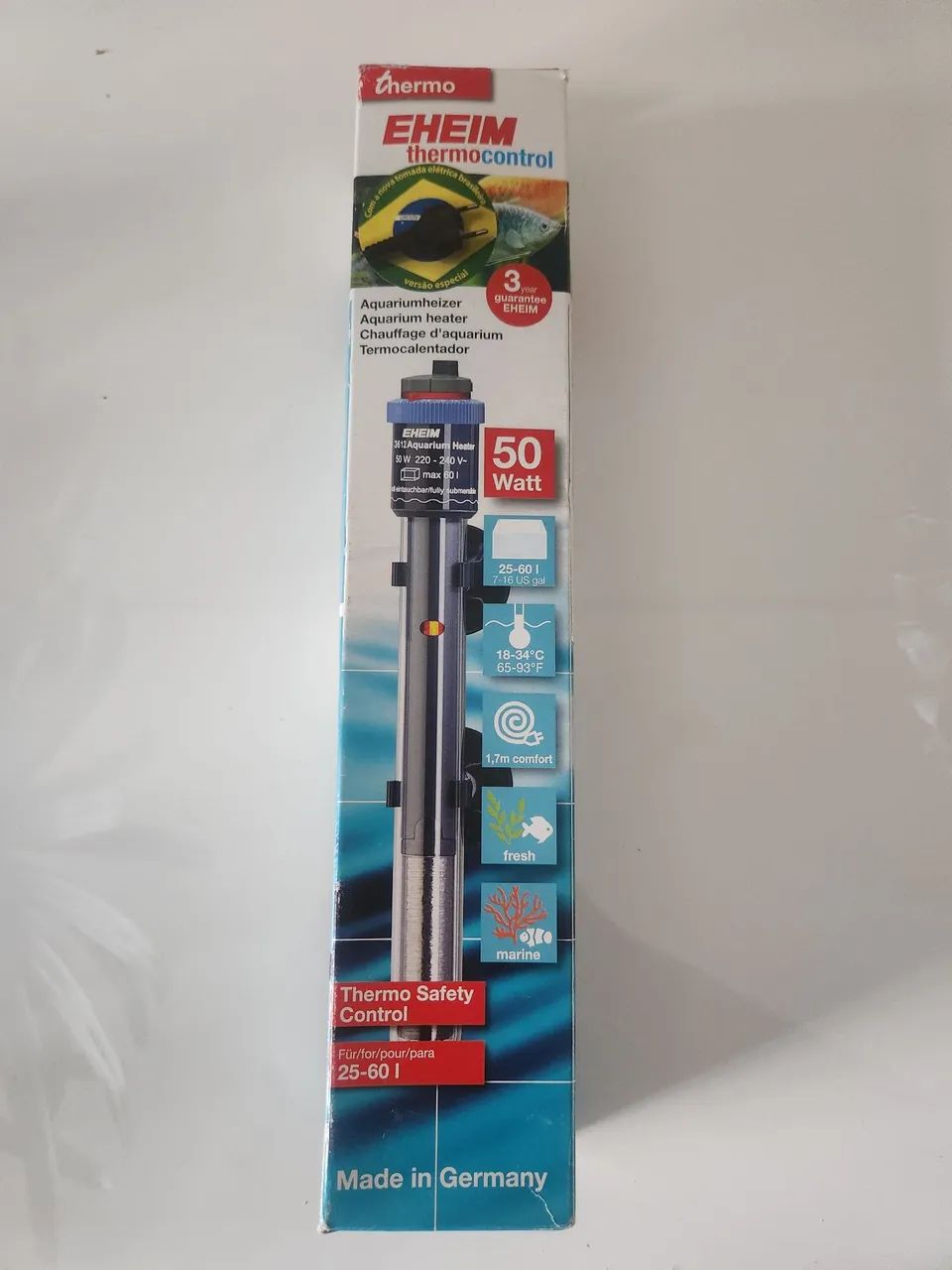 Termostato aquario Eheim 50w