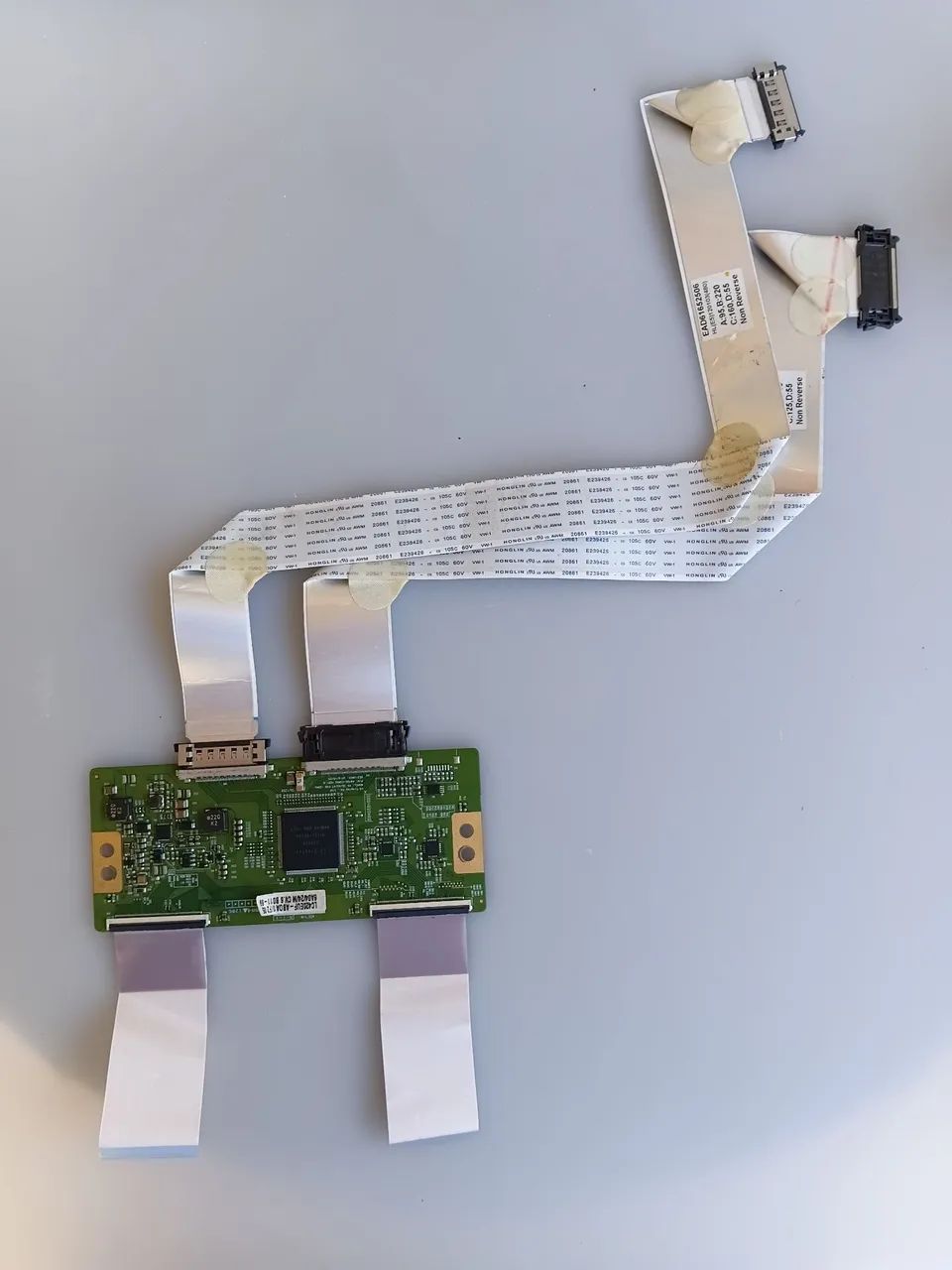 Placa T-Con LG LC420EUF + 4 Cabos Flat Originais - Funcionando