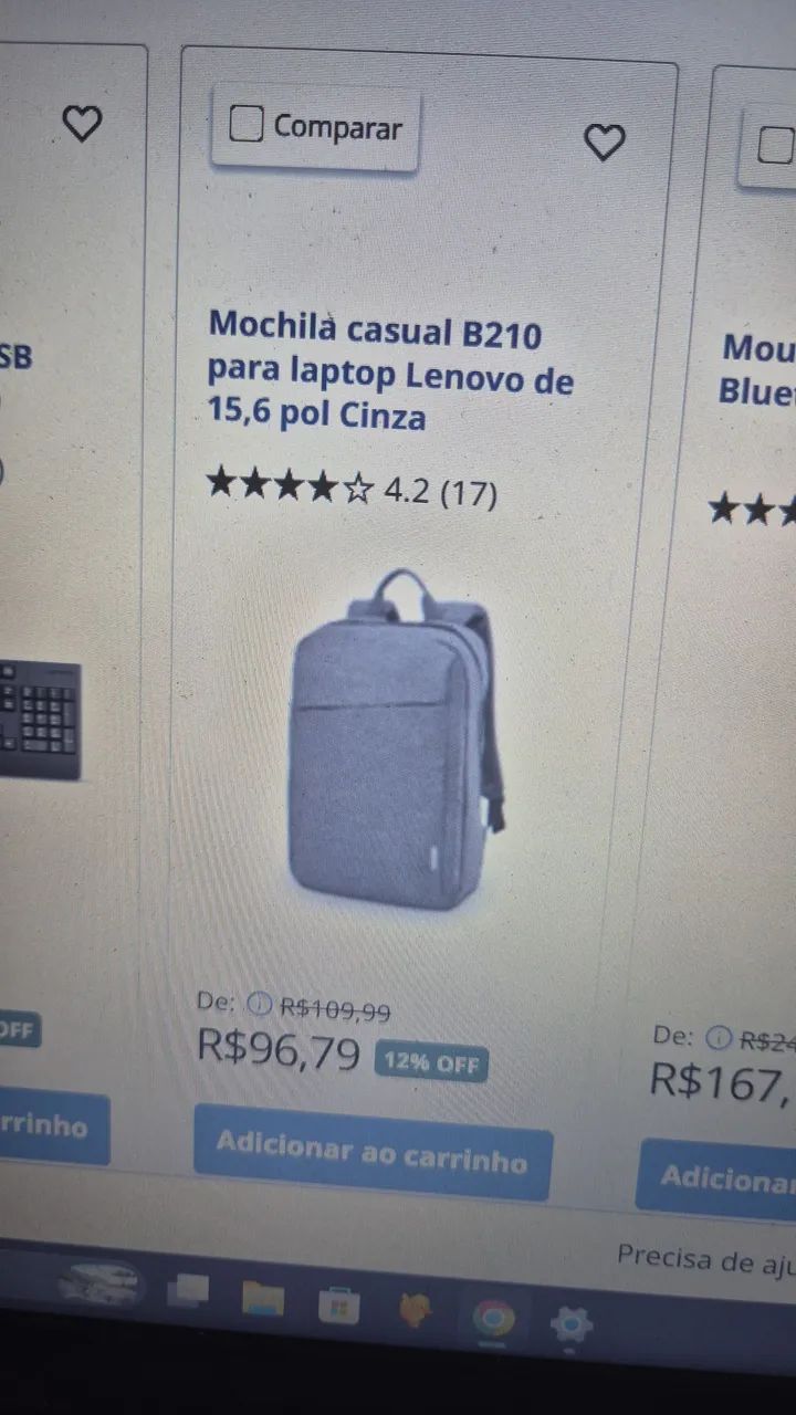 Mochila Lenovo Notebook - Foto 3