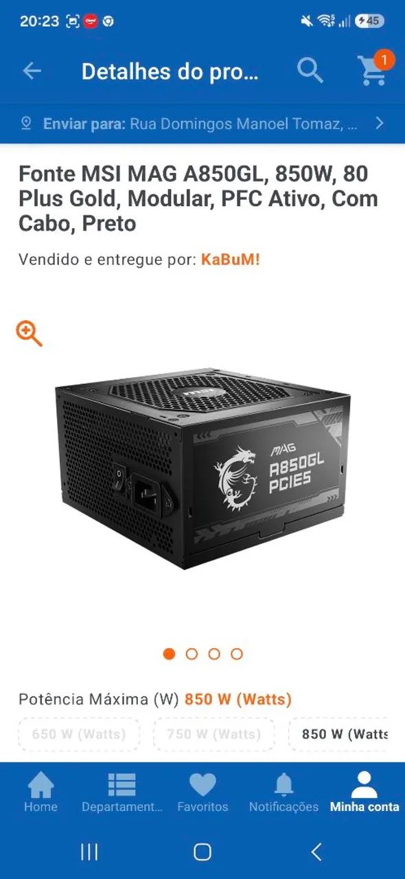 Pc gamer placa de vidio rx7600 acc troca - Foto 4