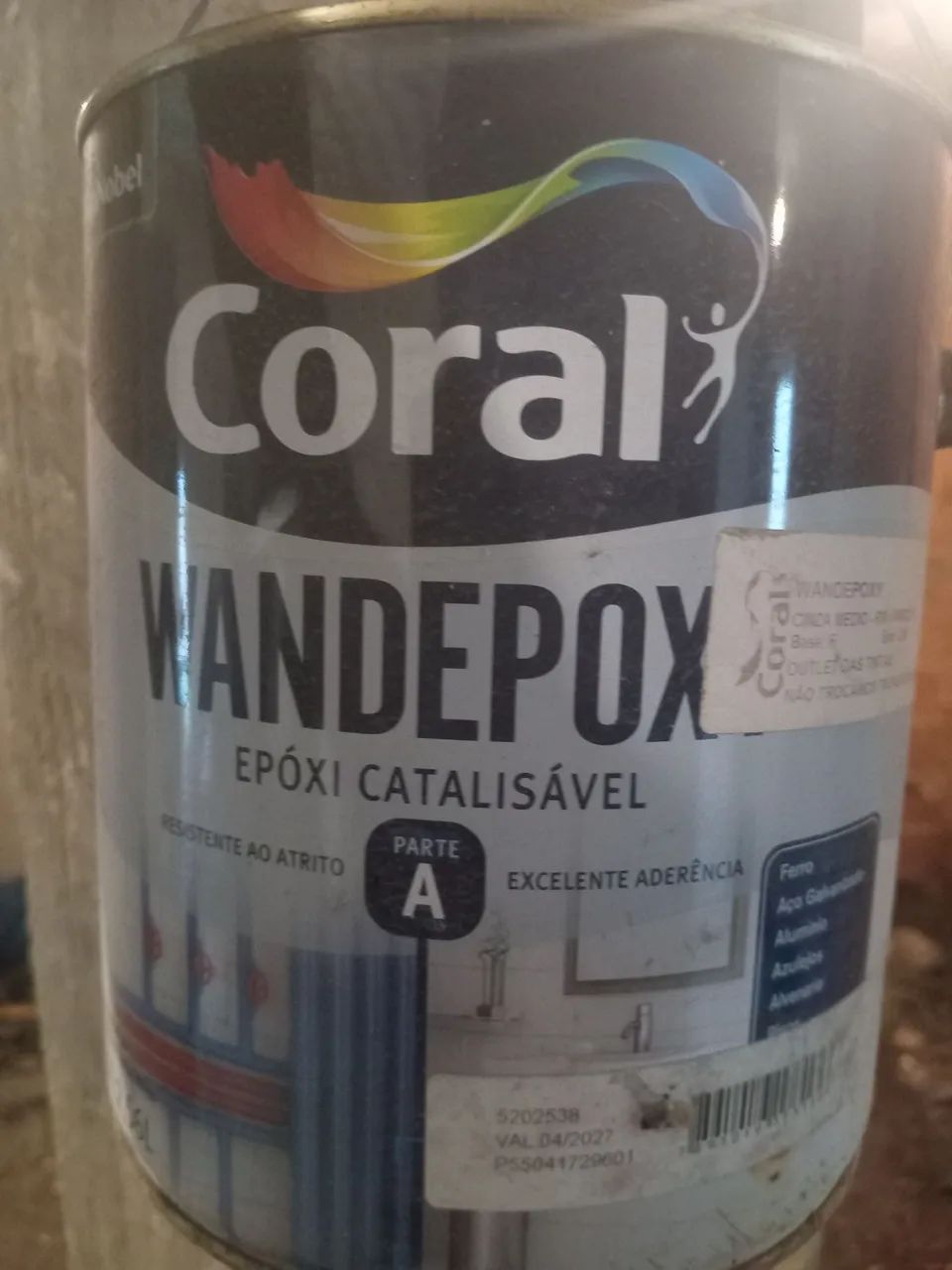 Tinta epoxi Coral