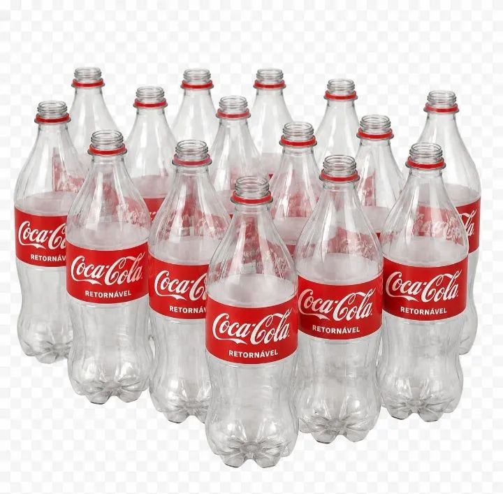 GARRAFAS PET DE COCA COLA RETORNÁVEIS COM TAMPA