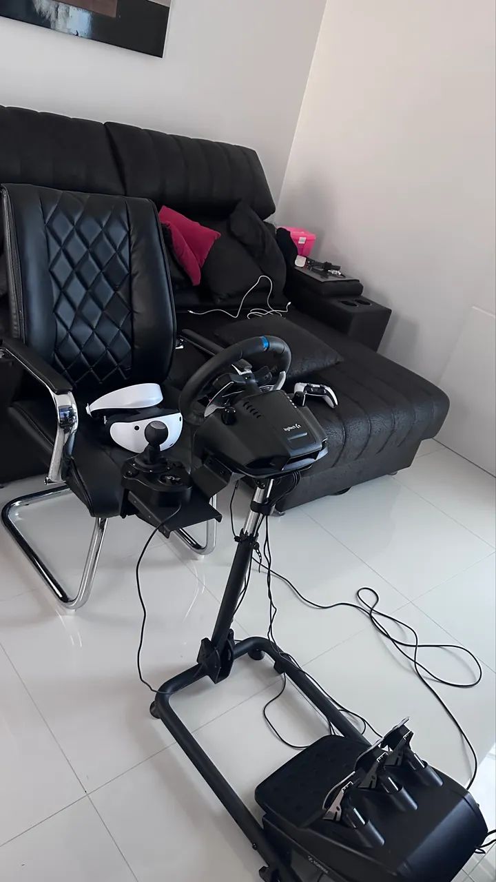 Logitech G29 com cambio e cockpit - Foto 4