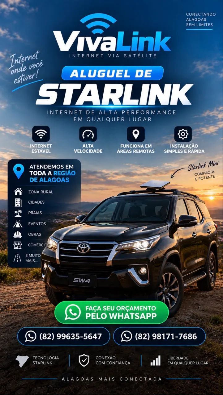Starlink aluguel 