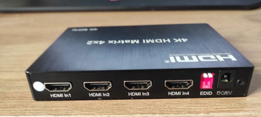 DIVISOR SWITCHER Matrix HDMI 4 × 2 - 4k 60Hzk 1080p  - Foto 5