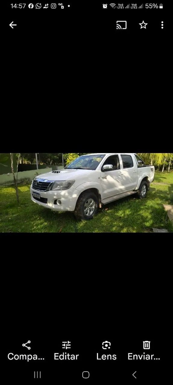 Toyota Hilux Hilux CD D4-D 4x4 3.0 TDI Dies. Mec. 2015