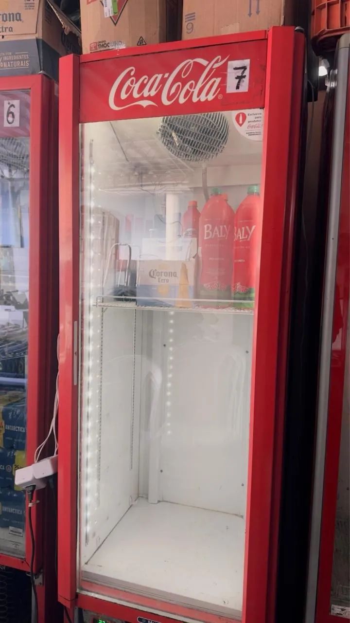 Freezer Expositor Coca-Cola Vertical | Aceito Proposta
