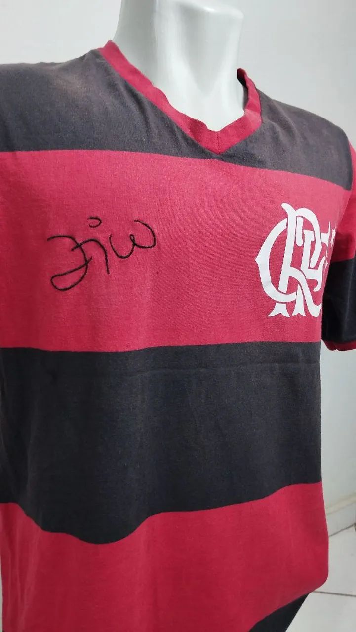 Camisa Flamengo Zico Retrô  - Foto 4