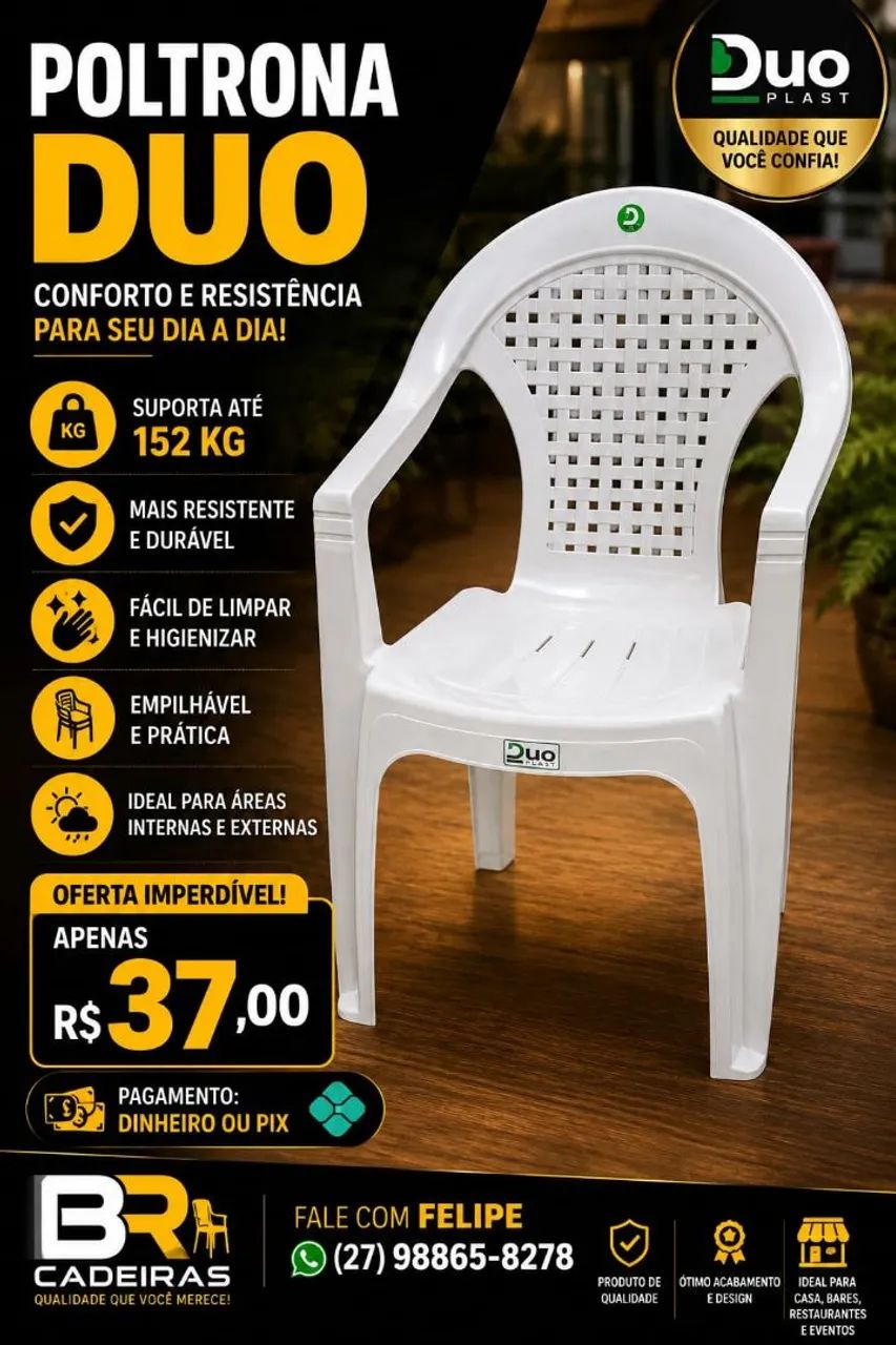SUPER PROMOÇÃO POLTRONA DUO 