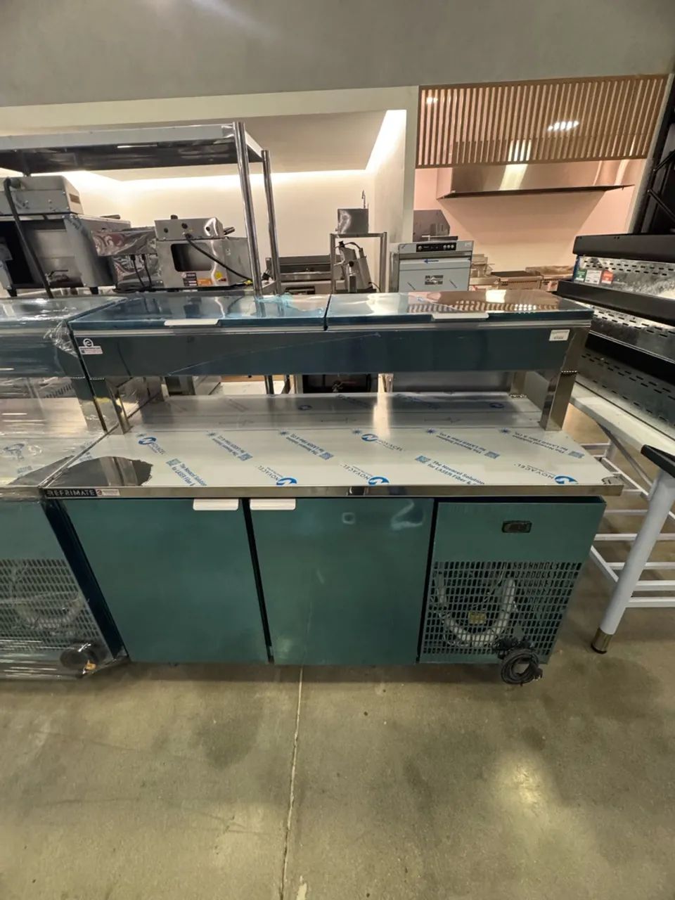 Balcão de serviço Condimentadora 1,50m Refrimate nova  - Foto 2