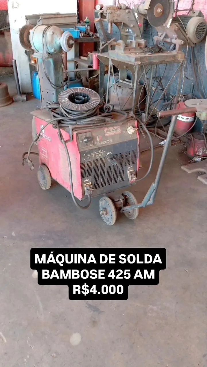 MAQUINA DE SOLDA BAMBOSI 425 - Foto 3
