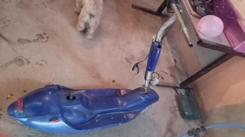 scooter eletrica com defeito