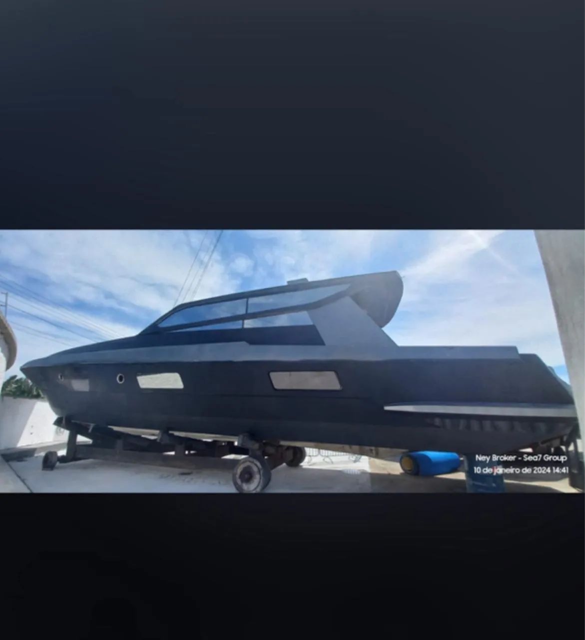 Casco lancha 72 pés  - Foto 3