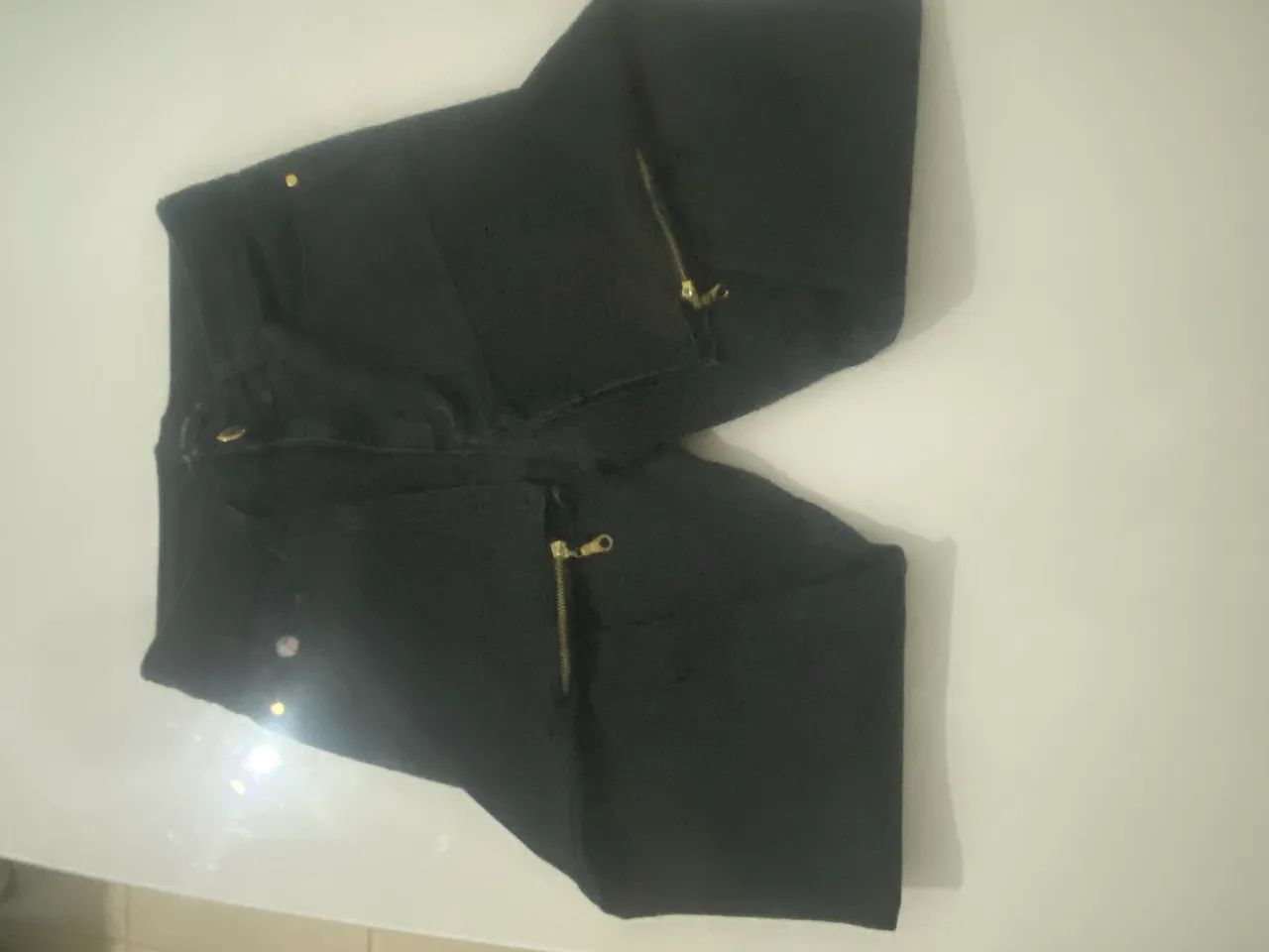 Calça jeans preta  - Foto 2