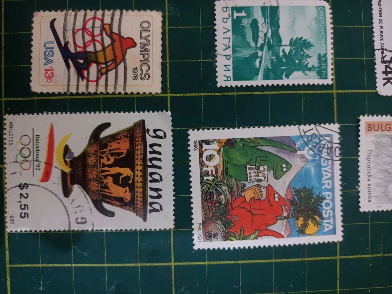 10 selos variados para coleção  - Foto 4