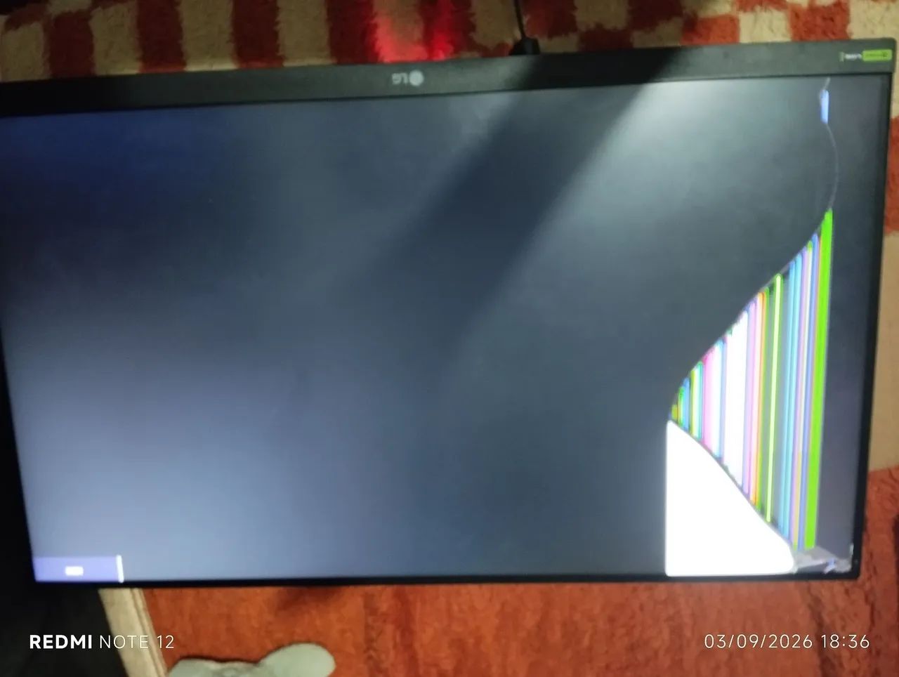 Monitor LG ultragear 24 polegadas para conserto ou venda de peças - Foto 3