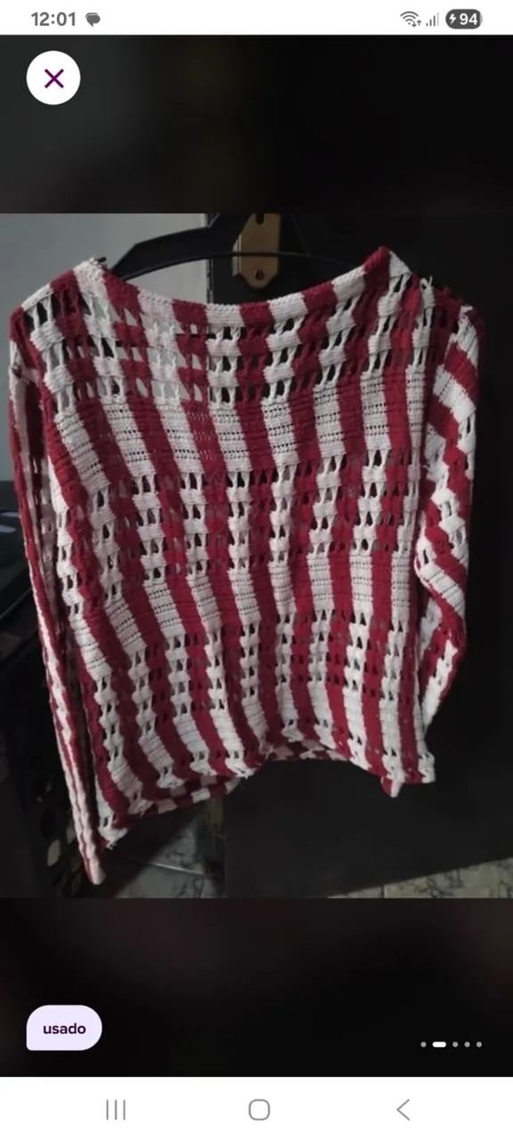 Blusa trico feminina - Foto 4