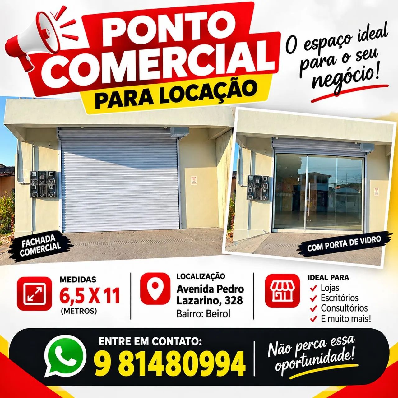 Ponto Comercial Zona Sul