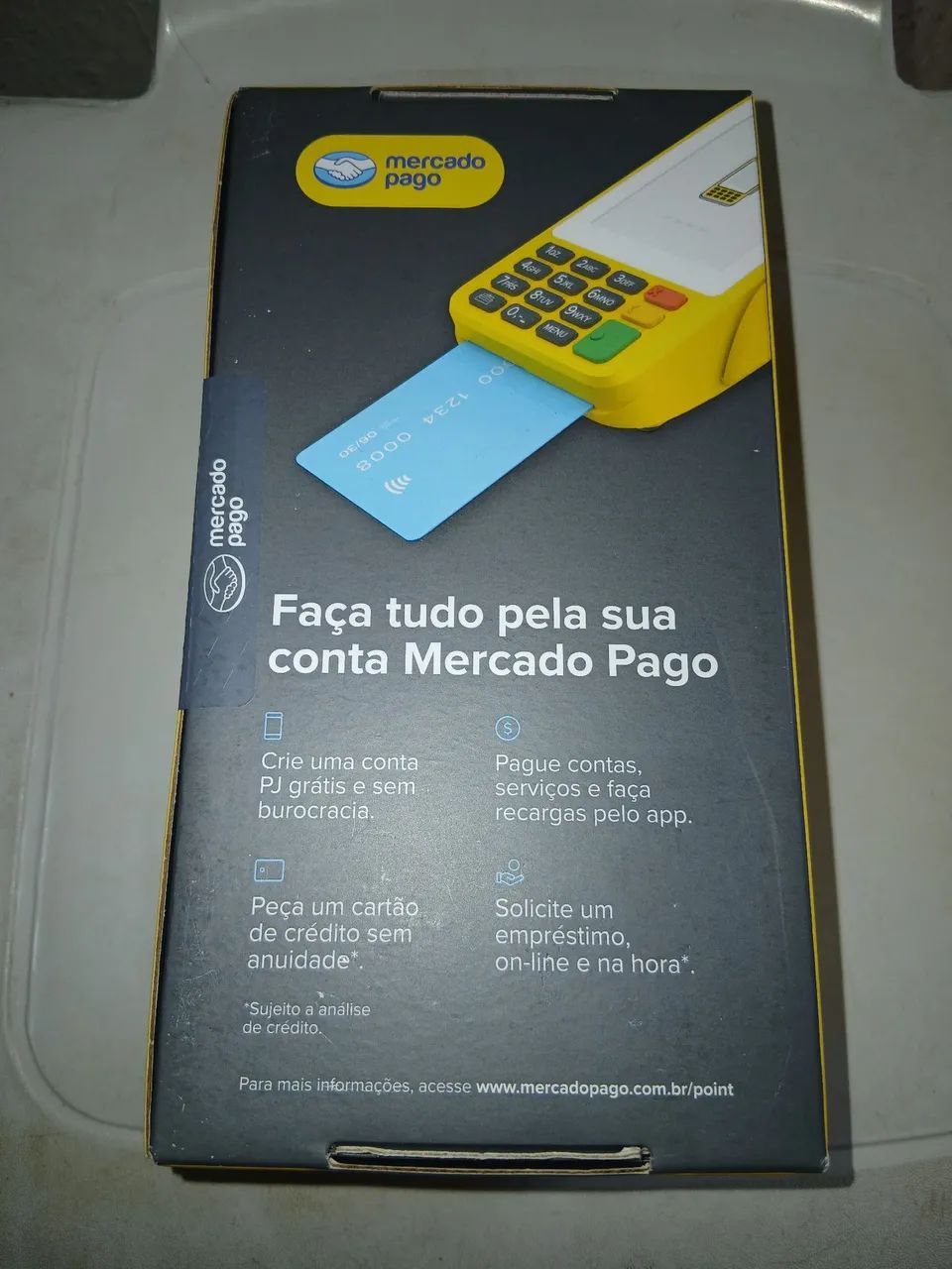 MAQUININHA DO MERCADO PAGO  NOVA  LACRADA NUNCA  FOI USADA  - Foto 2