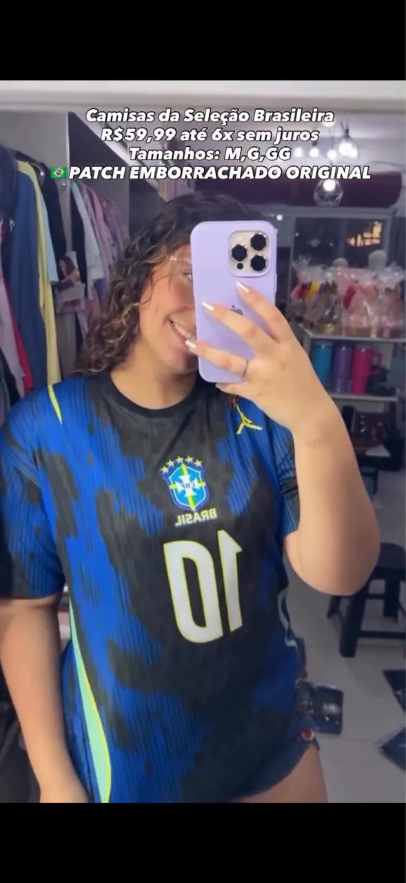 Camisa do Brasil Seleção Brasileira  - Foto 3