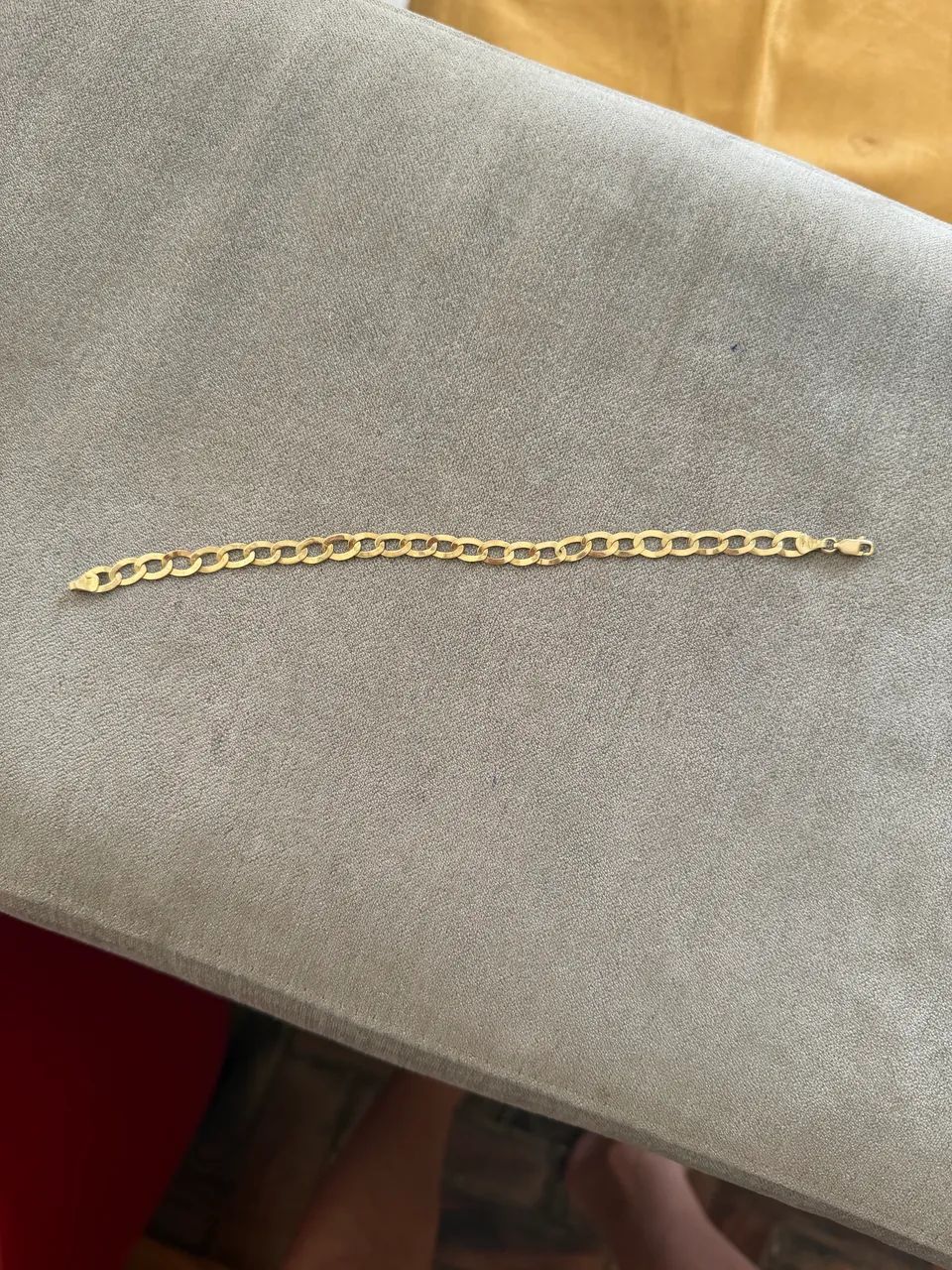 Pulseira de ouro 4 gramas semi nova valor 2200