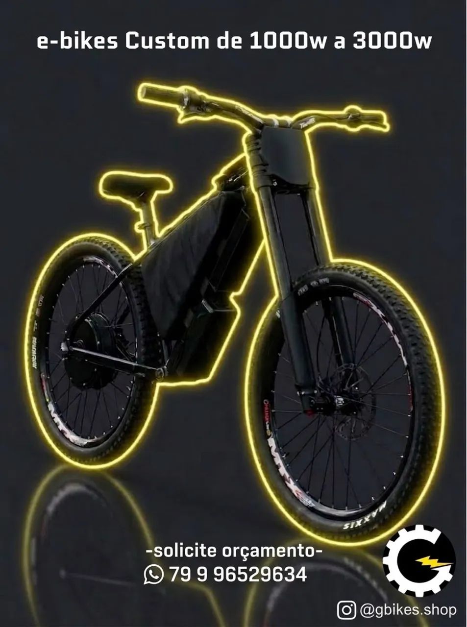 Bicicletas elétricas Custom 