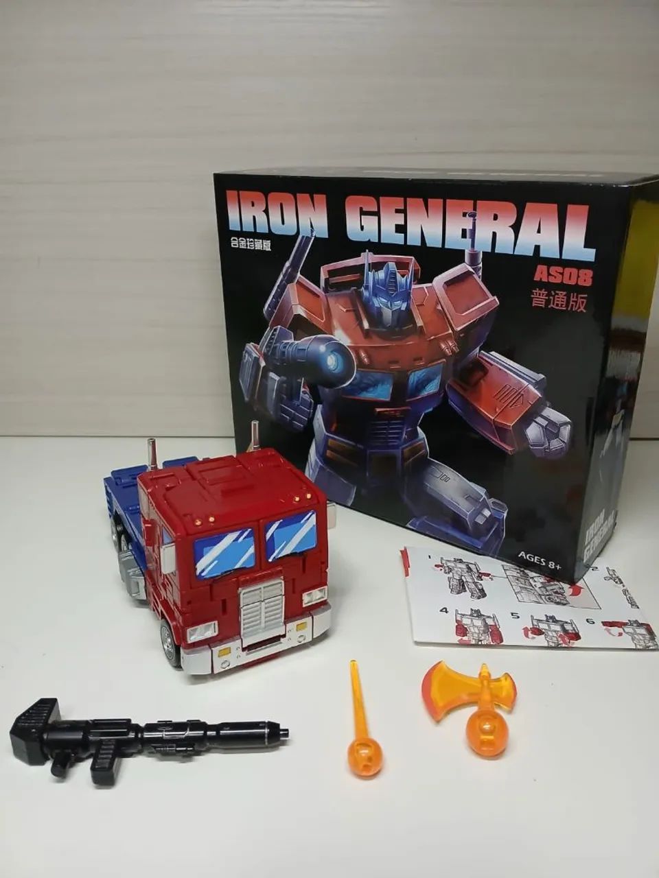 Tranformers Optimus Prime G1 Studio Séries 86 KO - Foto 5