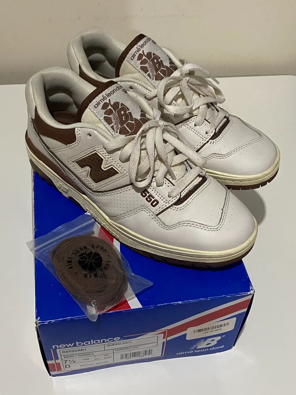 Aimé Leon Dore x New Balance 550 Brown - Calçados - Parque das