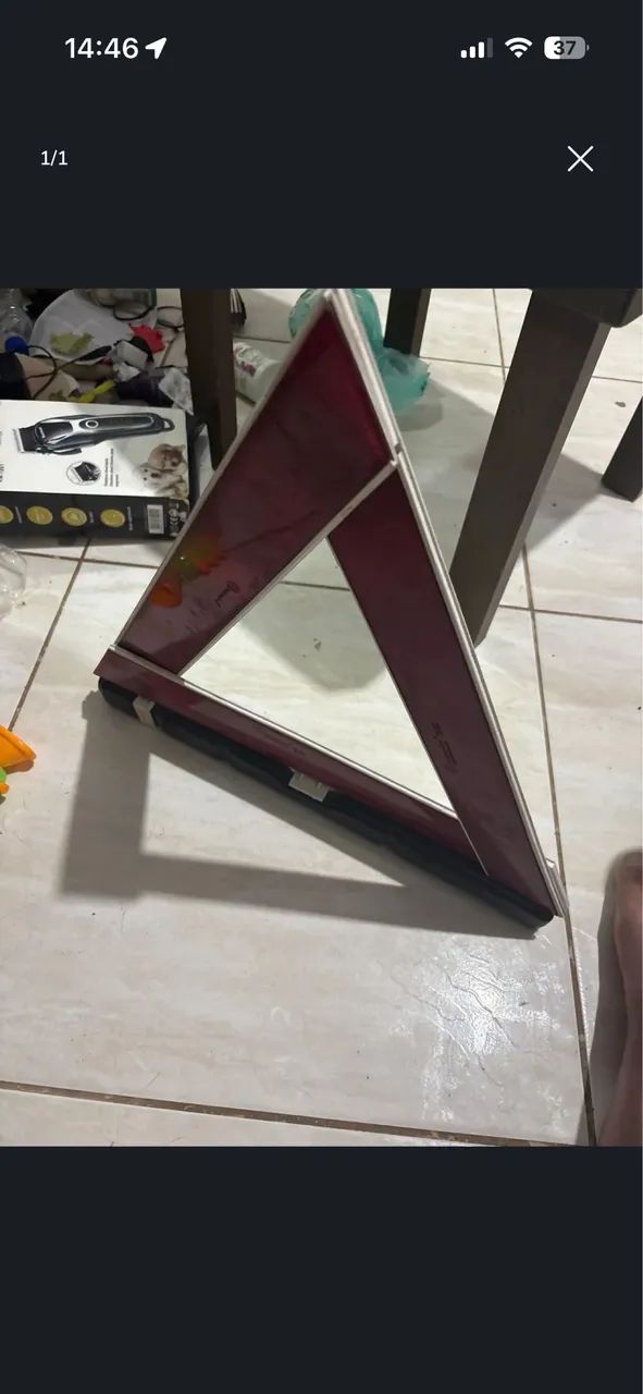 Triângulo de sinalização 