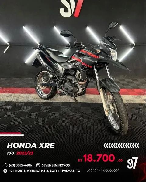 HONDA XRE 190 SE 2023