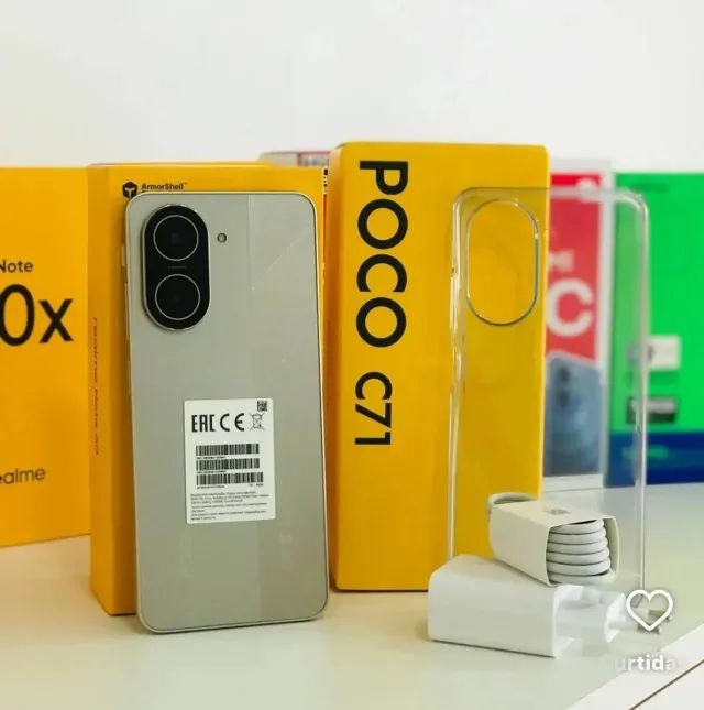 Celular Xiaomi Poco C71 3Ram 64Gb Novo Lacrado. - Celulares e