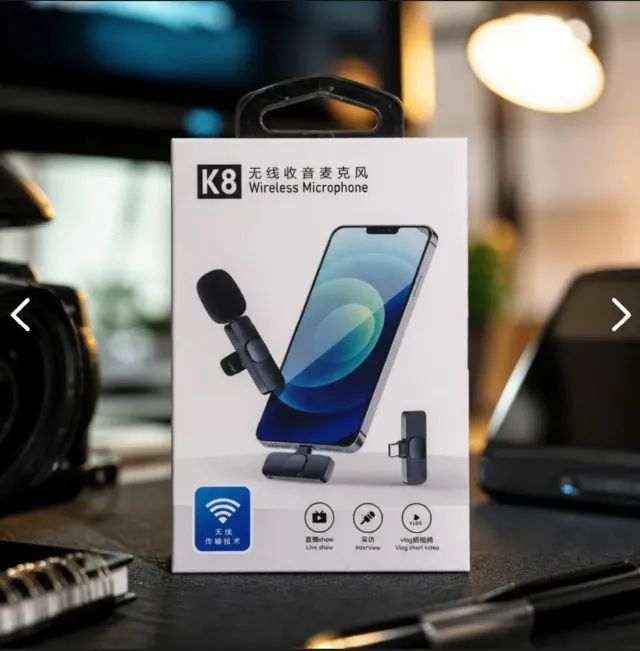 Microfone sem Fio K8